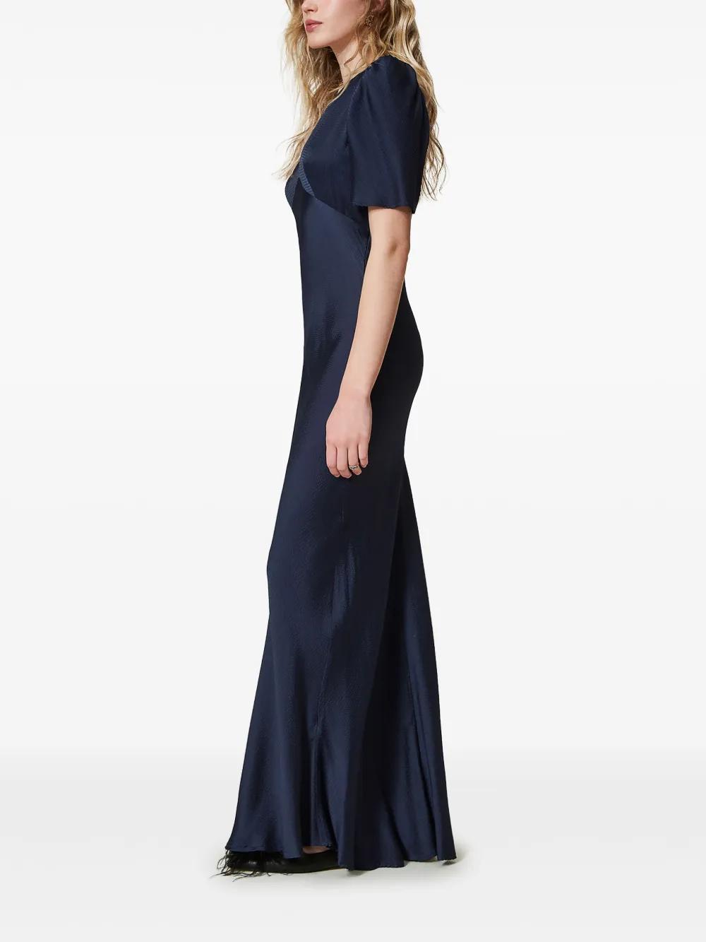 hammered satin maxi dress Product Image