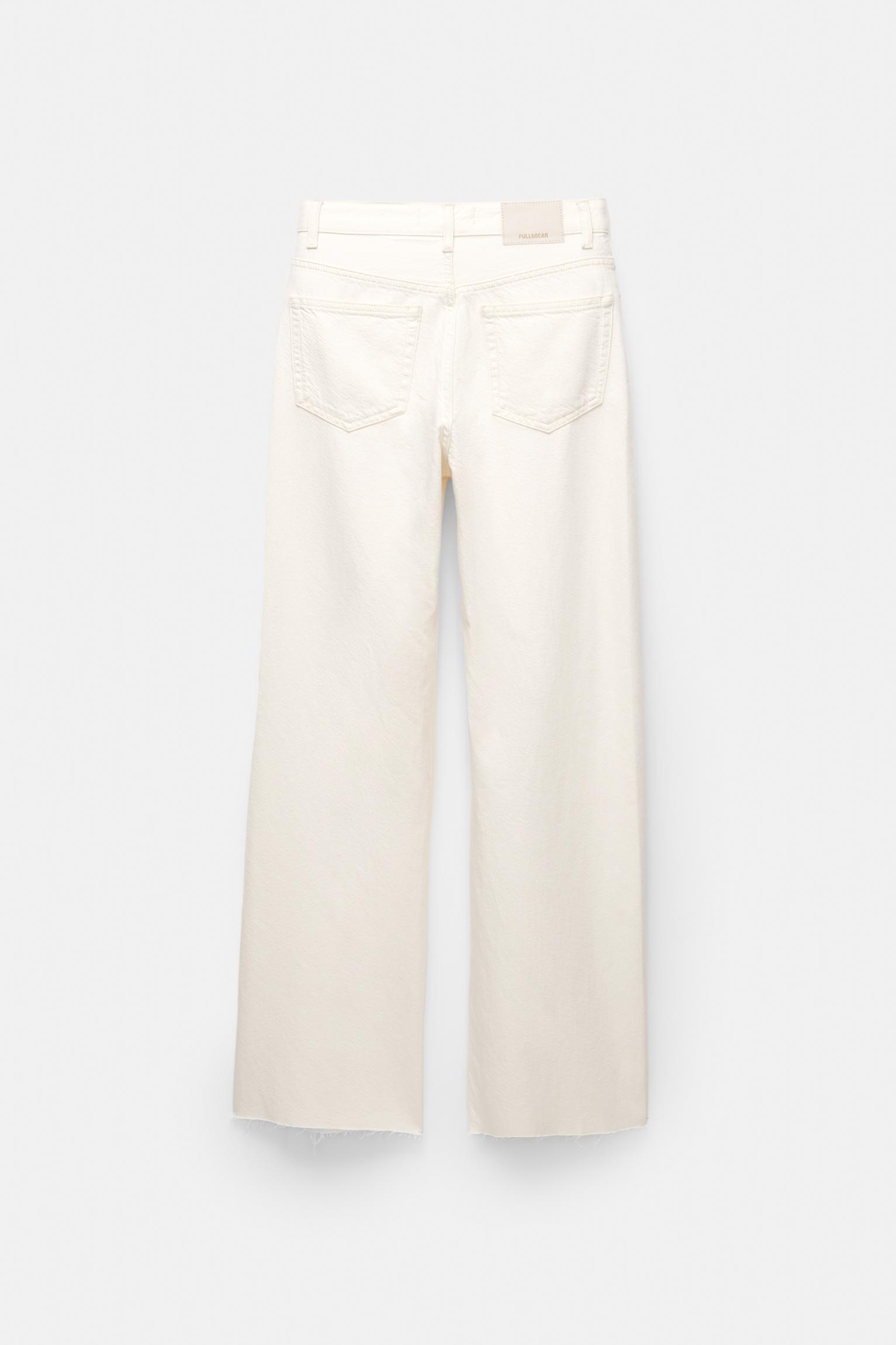 Straight-leg high-waist jeans Product Image