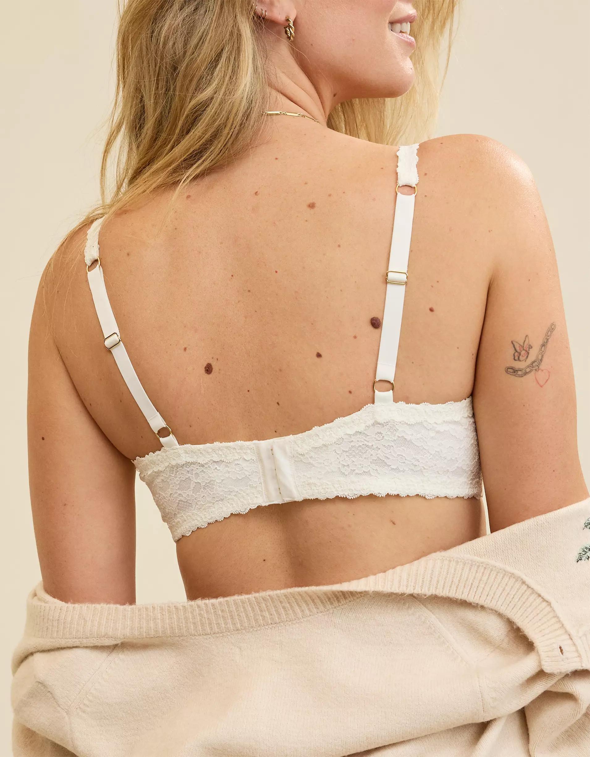 Show Off Vintage Lace Unlined Balconette Bra Product Image