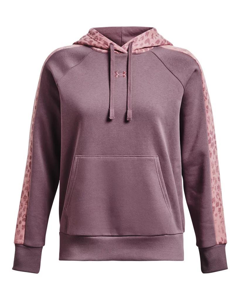 Women's UA Rival Fleece Blocked Hoodie Product Image