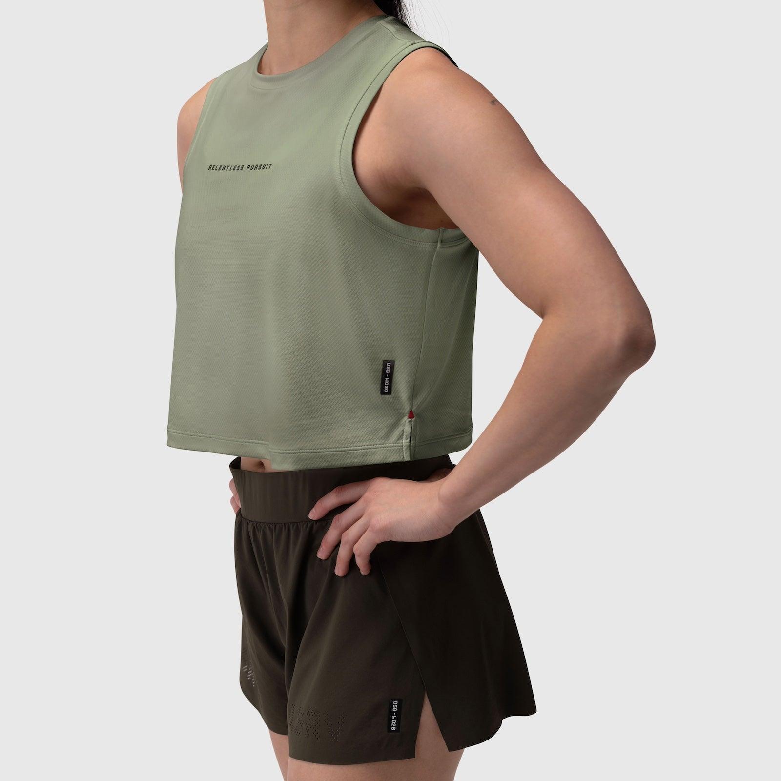 W020. AeroSilver® Tank Top - Sage "RP" Product Image