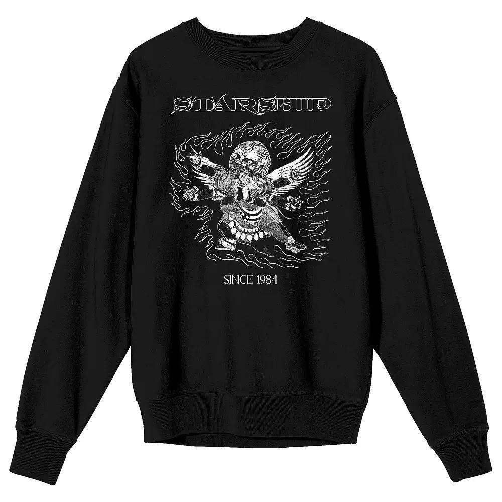 Men's Starship Greatest Hits Cover Long Sleeve Graphic Tee,  Product Image