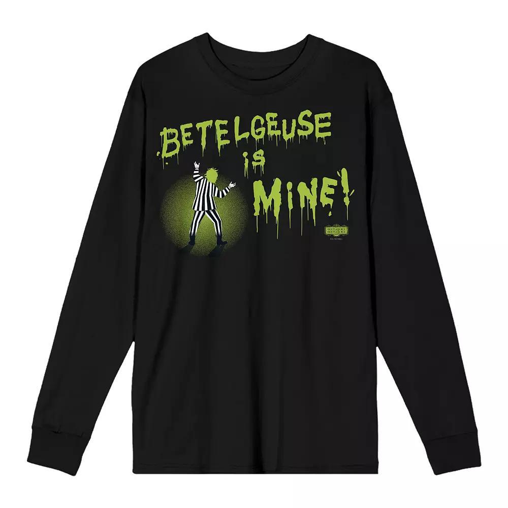 Men's Beetlejuice Betelgeuse Long Sleeve Tee,  Product Image