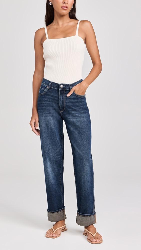 DL1961 Thea Boyfriend: Relaxed Tapered Jeans | Shopbop Product Image