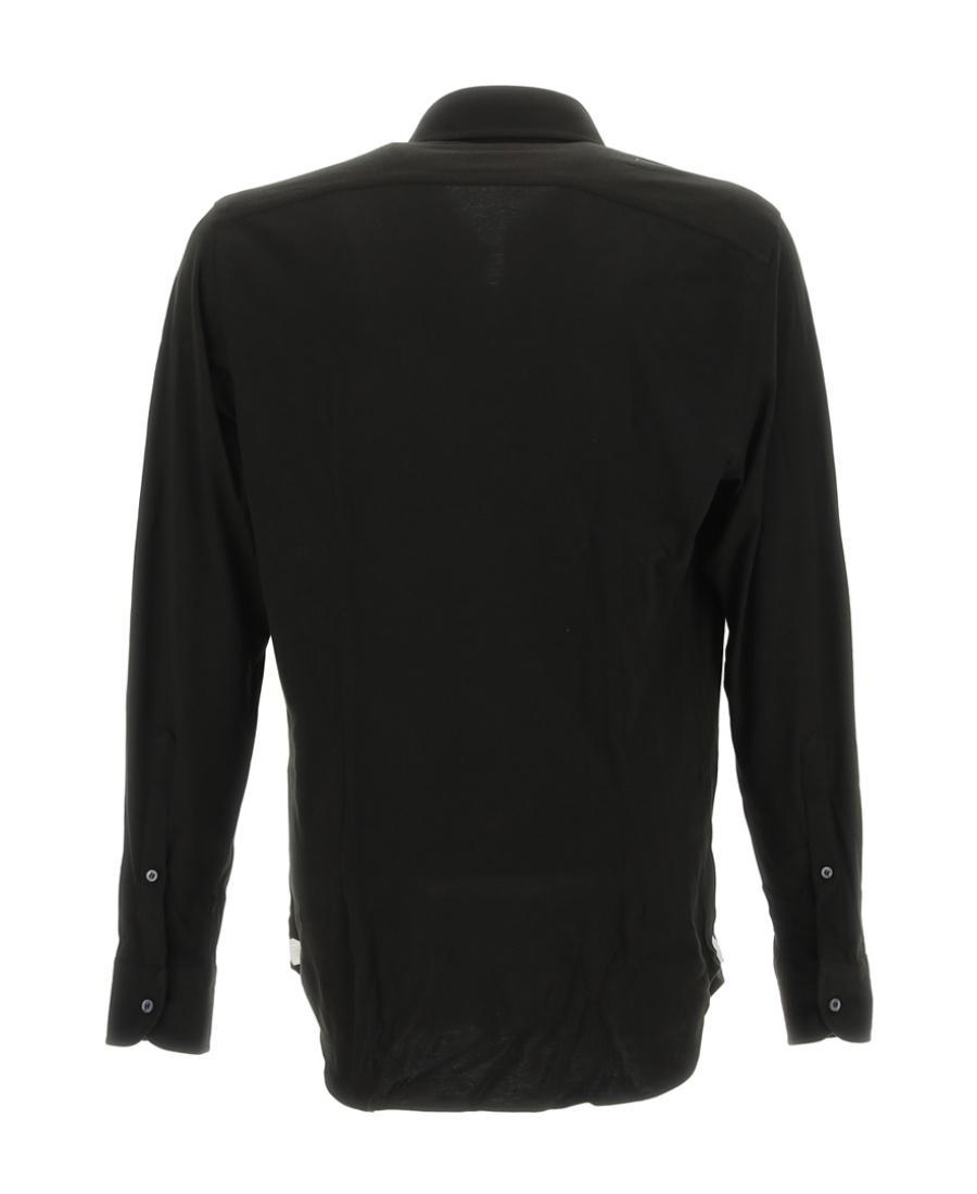 LORO PIANA Long-sleeved Shirt In Black Product Image