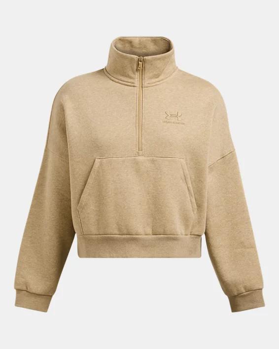 Women's UA Icon Fleece Oversized ½ Zip Product Image