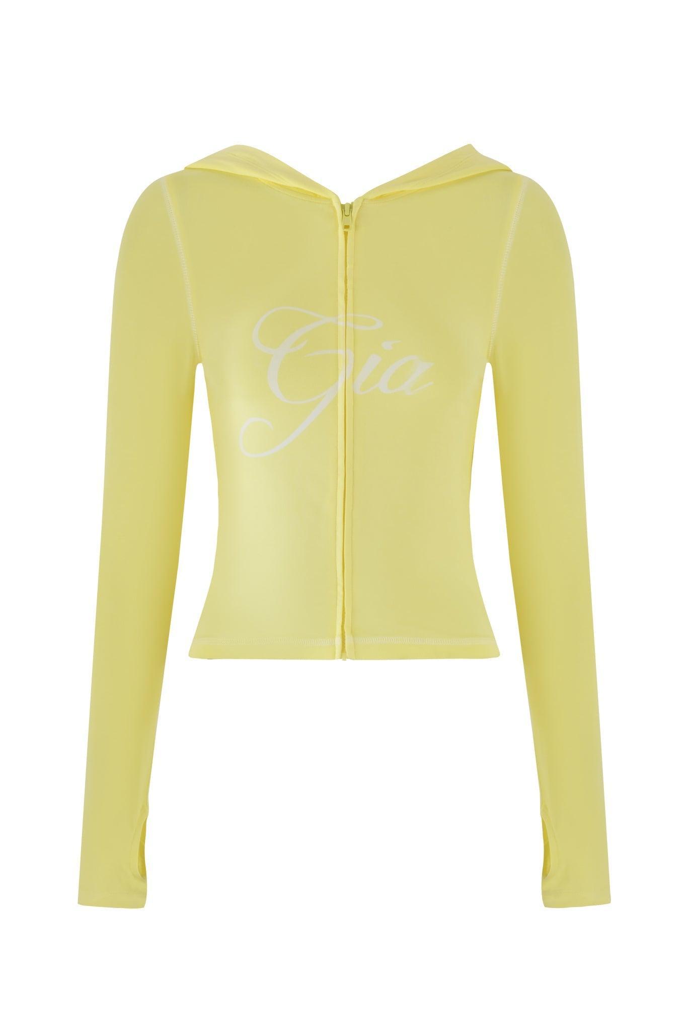 BLARE HOODIE - YELLOW : PALE YELLOW Product Image