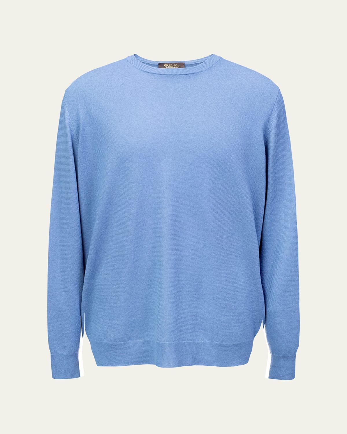 Mens Baby Cashmere Crewneck Sweater Product Image