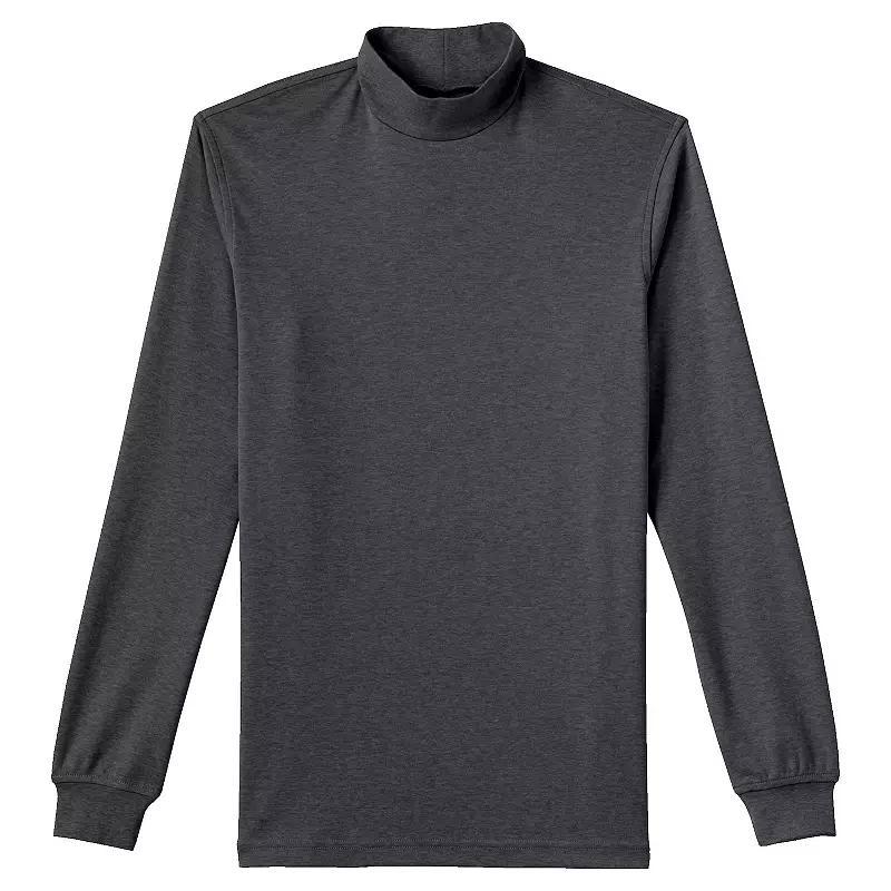 Lands' End Men's Super Soft Supima Mock Turtleneck,  Product Image