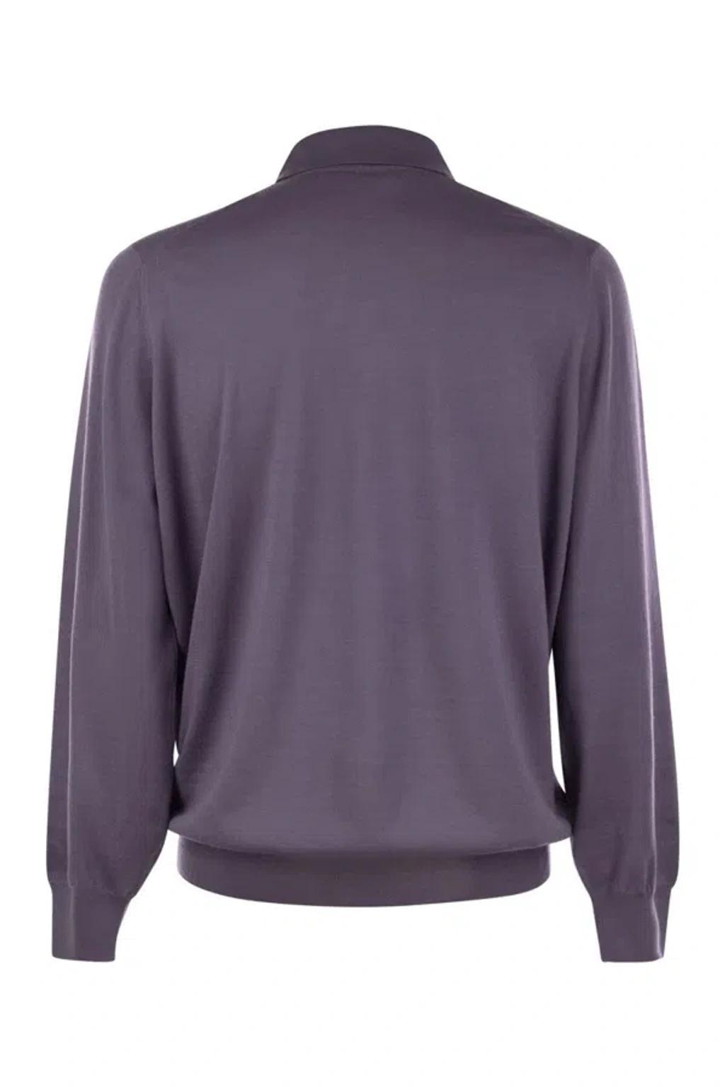 BRUNELLO CUCINELLI Sweaters In Iris+ciottolo Product Image