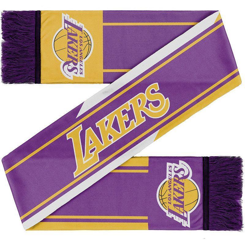 FOCO Los Angeles Lakers Color Wave Wordmark Scarf Product Image