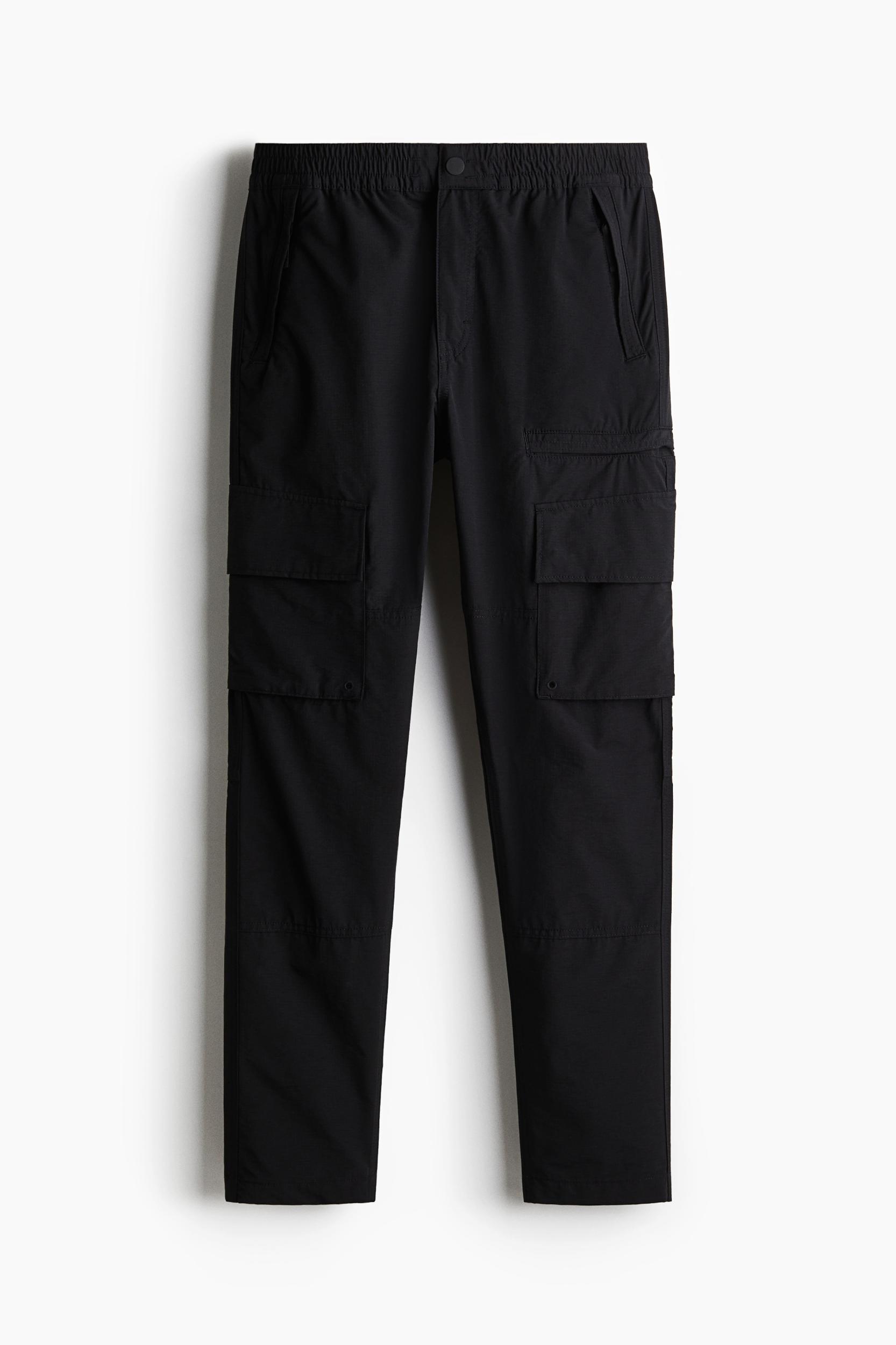Regular-Fit Twill Cargo Pants Product Image