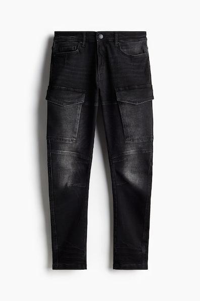 Slim Cargo Jeans Product Image