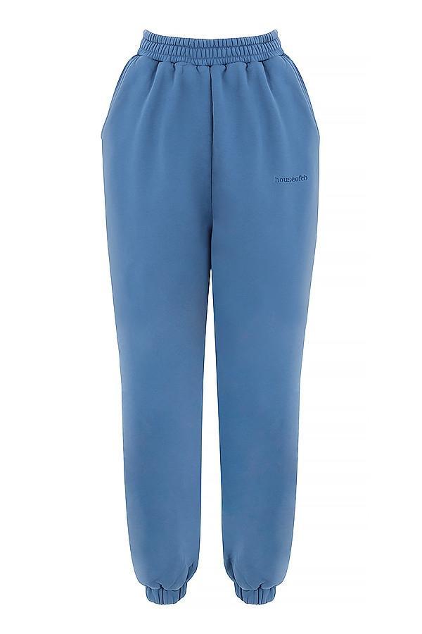 Sky  azure fleece back jogging trouser Product Image