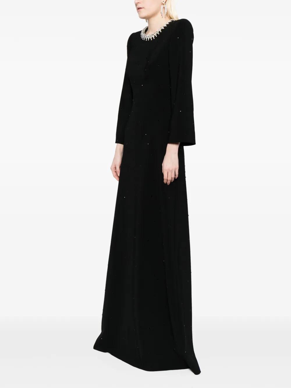 Mars crepe gown Product Image