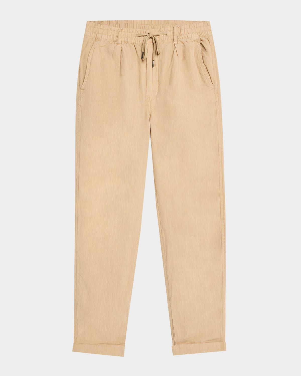 Mens Polo Prepster Slim Tapered Linen Pants Product Image