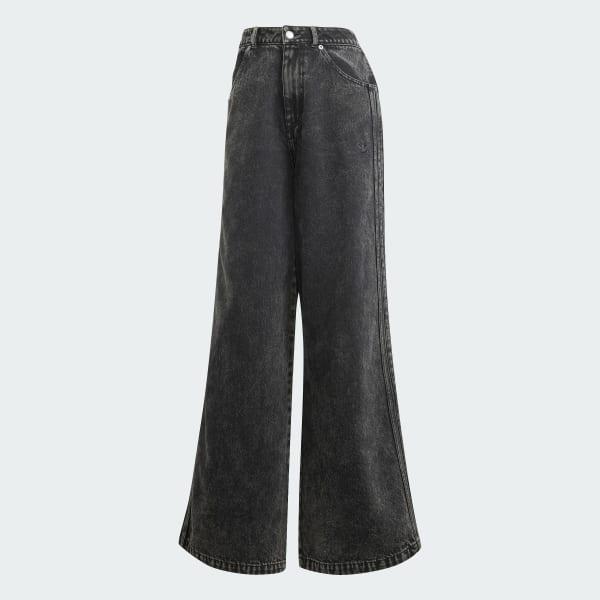 Premium Essentials Wide Leg Denim Pants Product Image