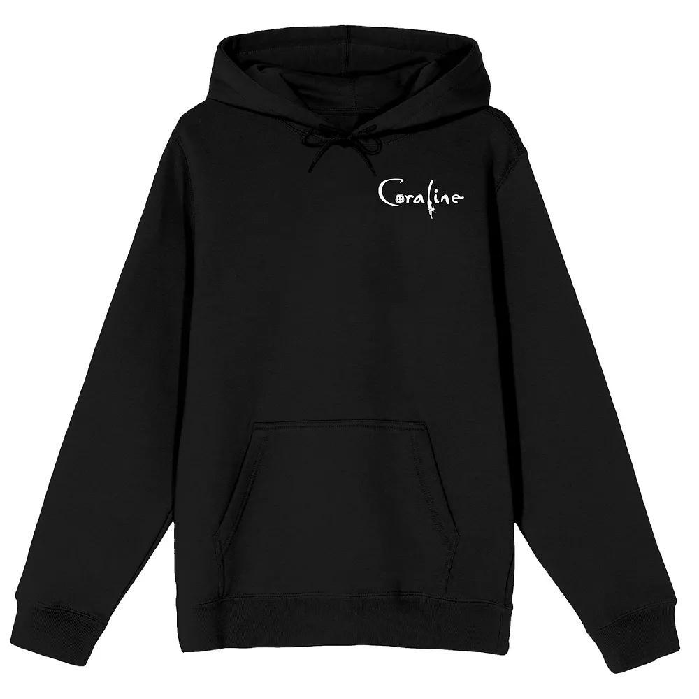 Mens Coraline Mini Logo Graphic Hoodie Product Image