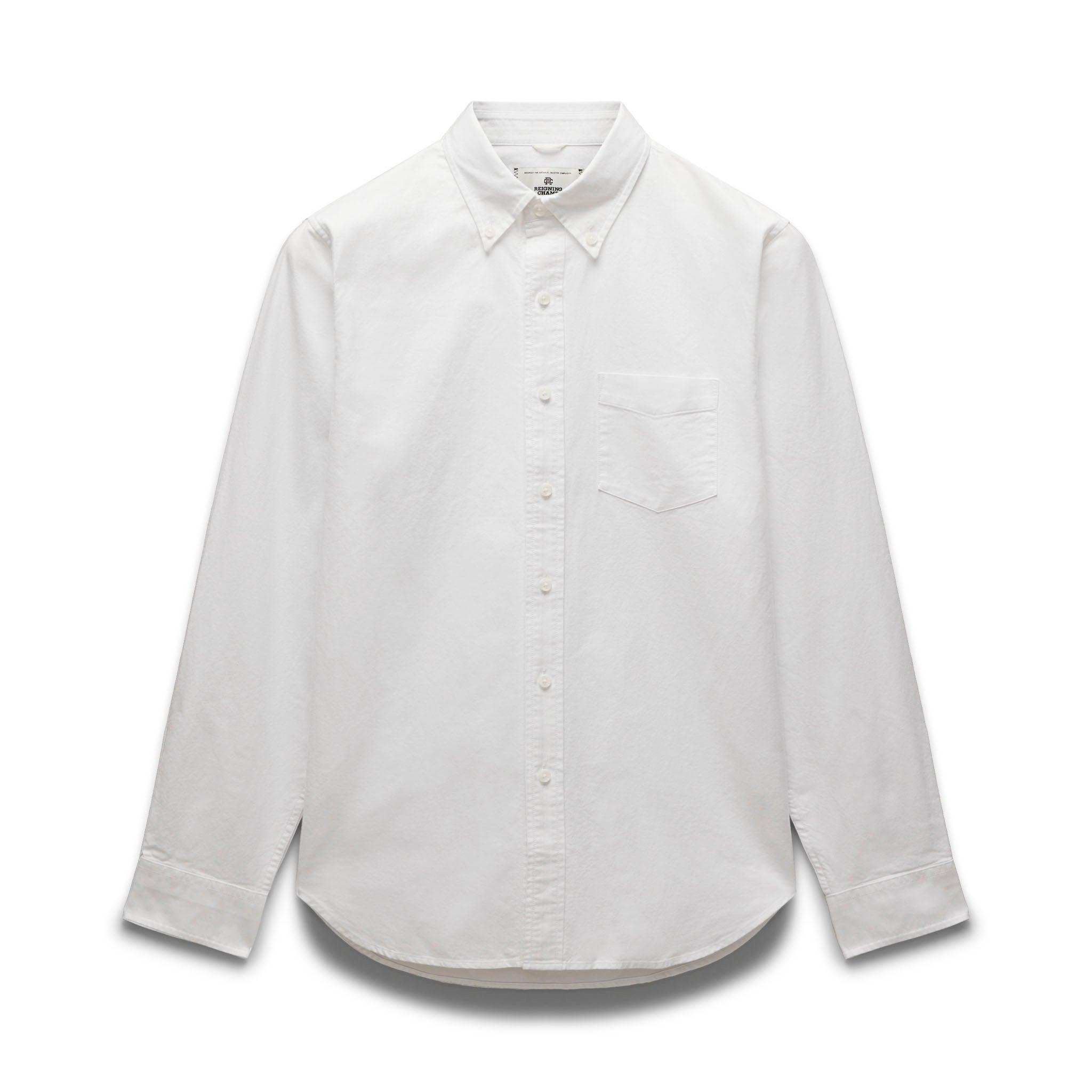 Cotton Oxford Windsor Standard Shirt Male Product Image