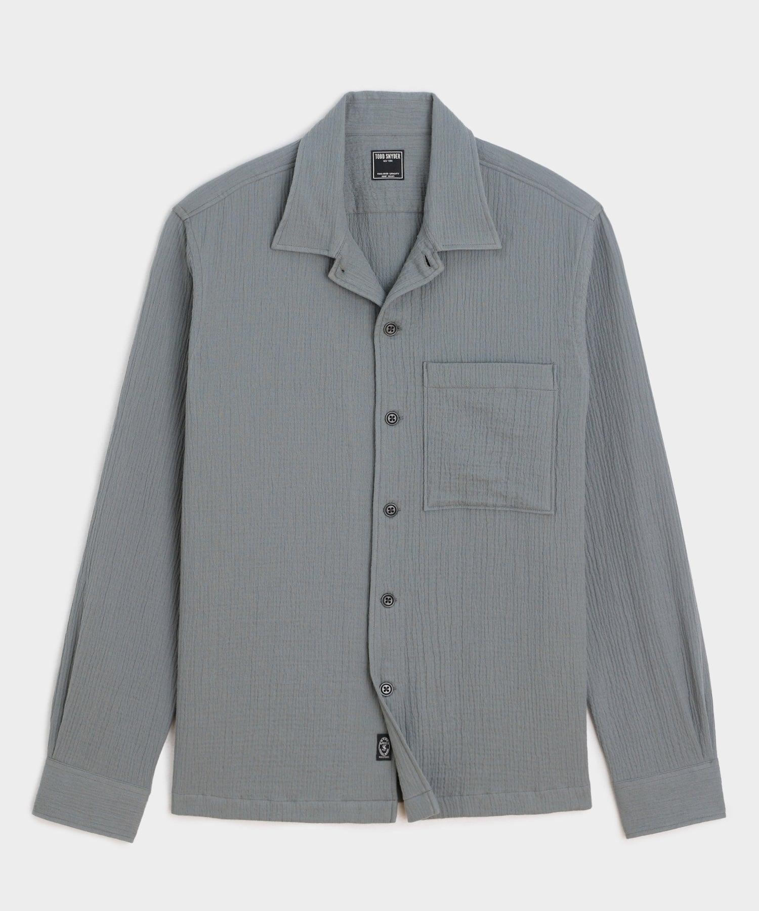 Cotton Double Cloth Gauze Overshirt Product Image