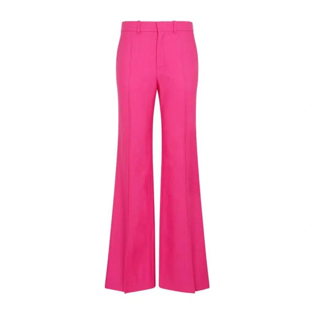 CHLOÉ Fuchsia Raspberry Pants In Pink & Purple Product Image