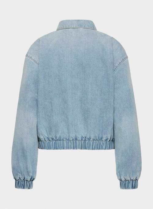 the ’90s denim bomber Product Image