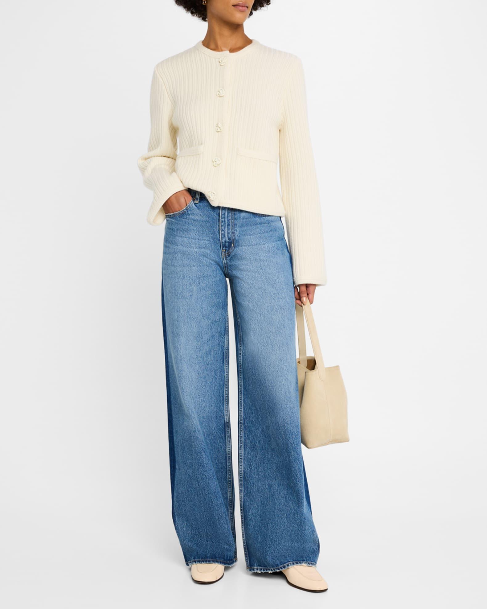 Wool-Cashmere Cardigan Jacket Product Image