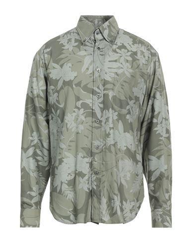 TOM FORD Man Shirt Sage Green Size 17 Lyocell Product Image