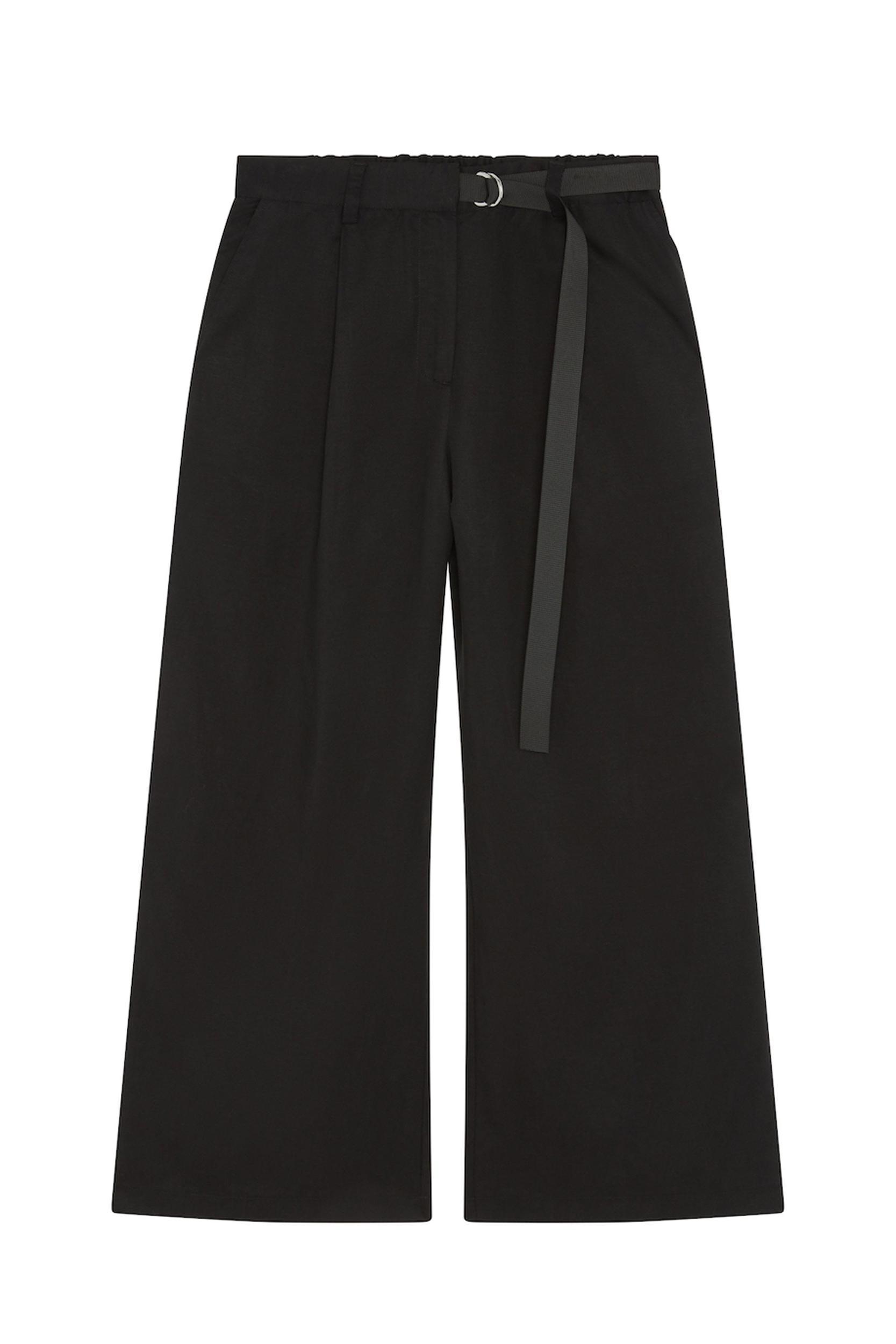 The Editor Linen Blend Wide Leg Trousers Product Image