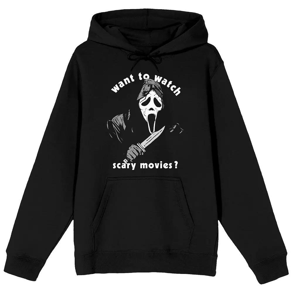 Men's Ghostface Want To Watch Hoodie,  Product Image