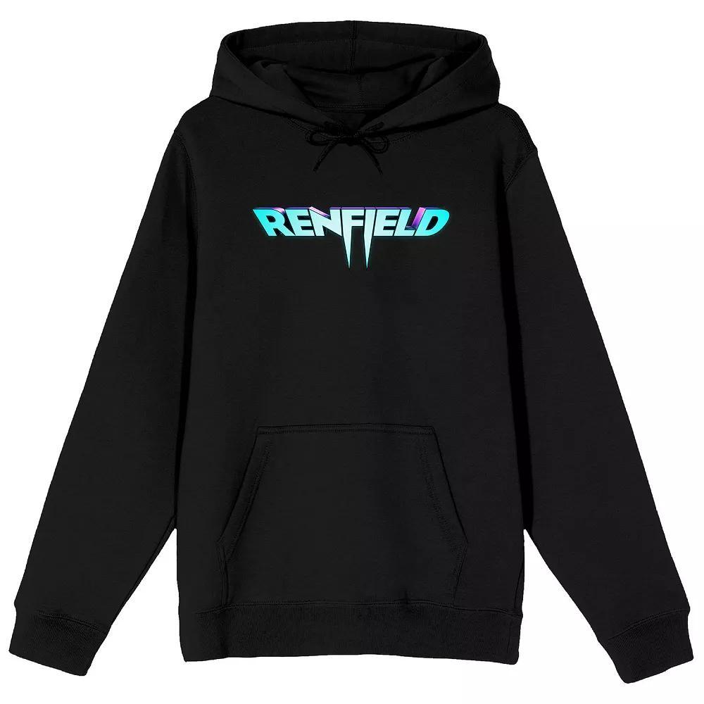 Men's Renfield Movie Logo Hoodie, Size: Large, Black Product Image