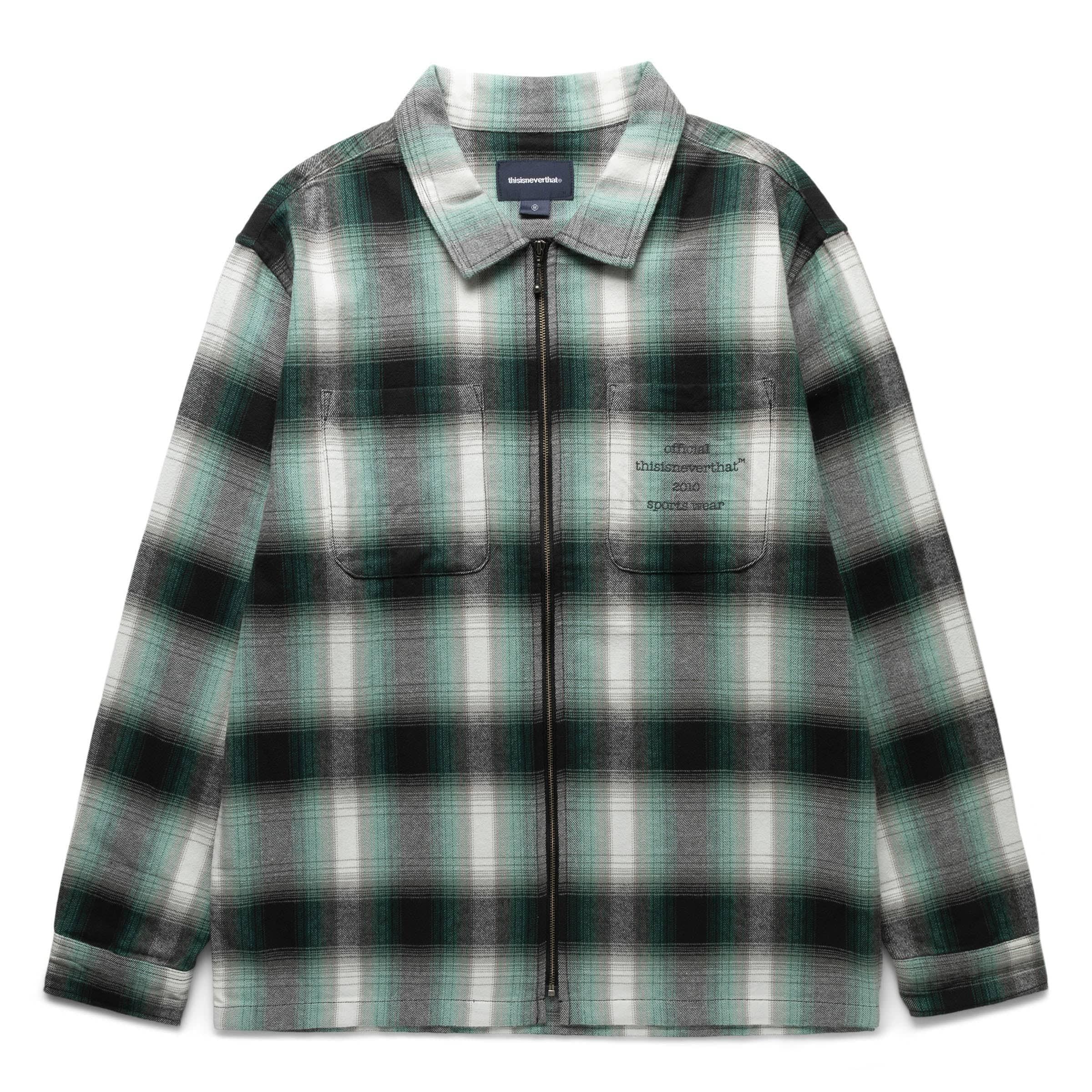 FLANNEL ZIP SHIRT Product Image