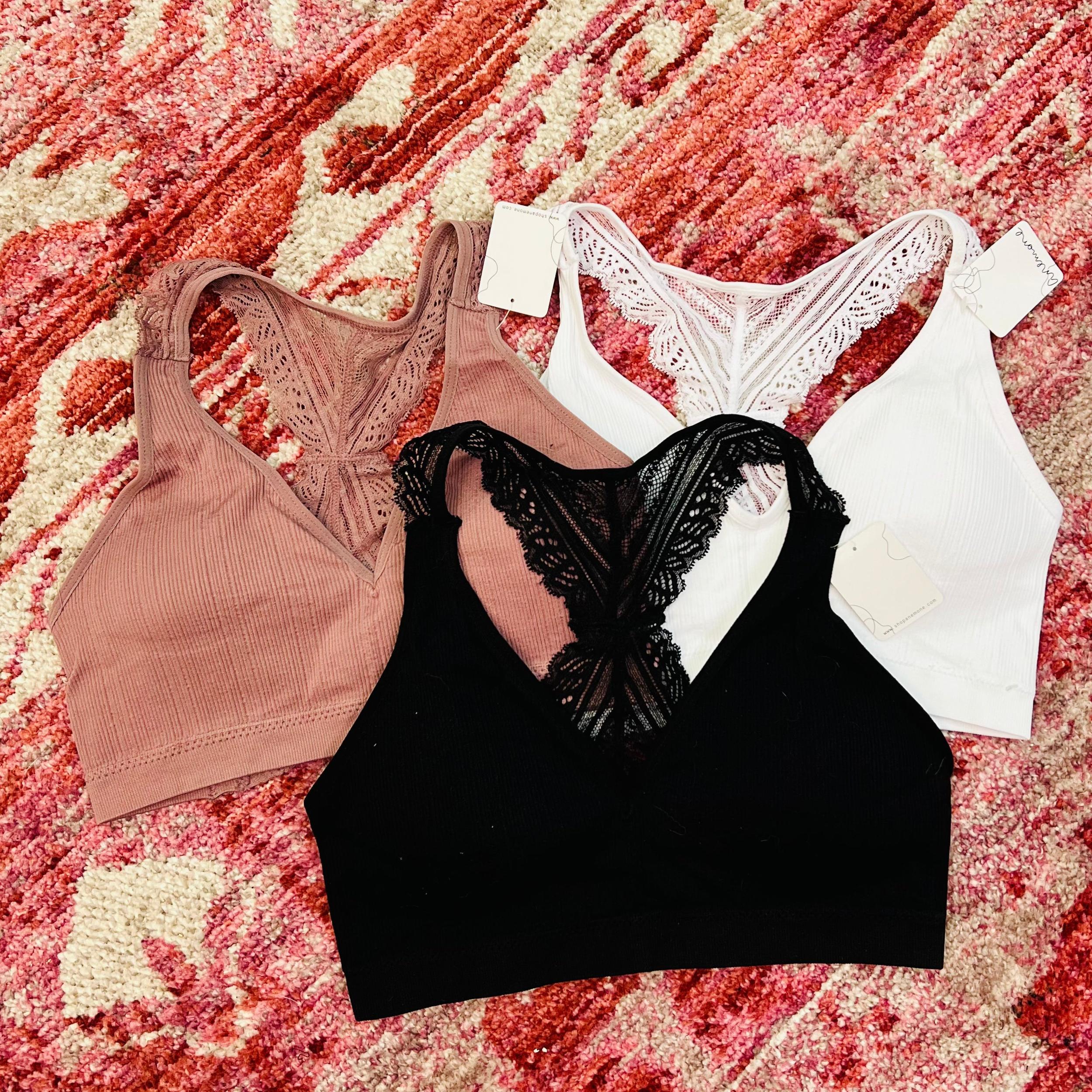 Everyday Lace Back Bralette Product Image