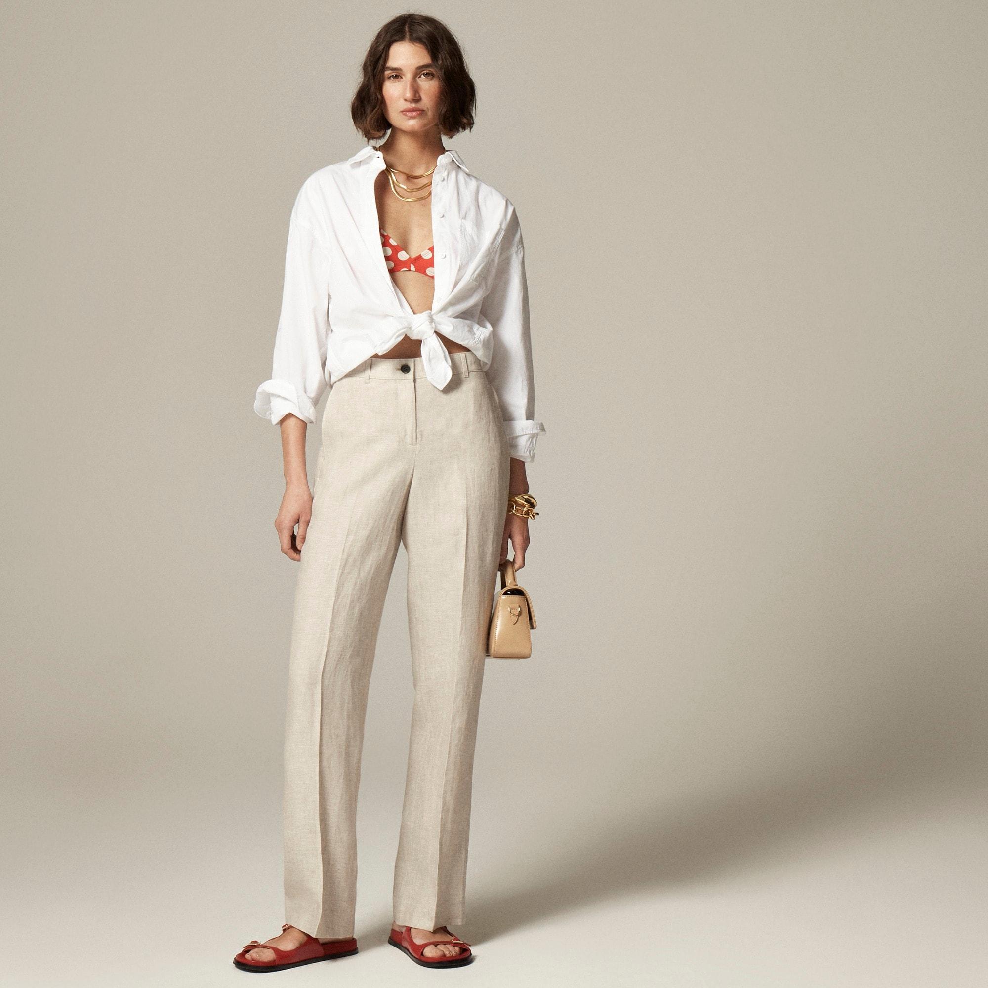 Harbor pant in linen Product Image