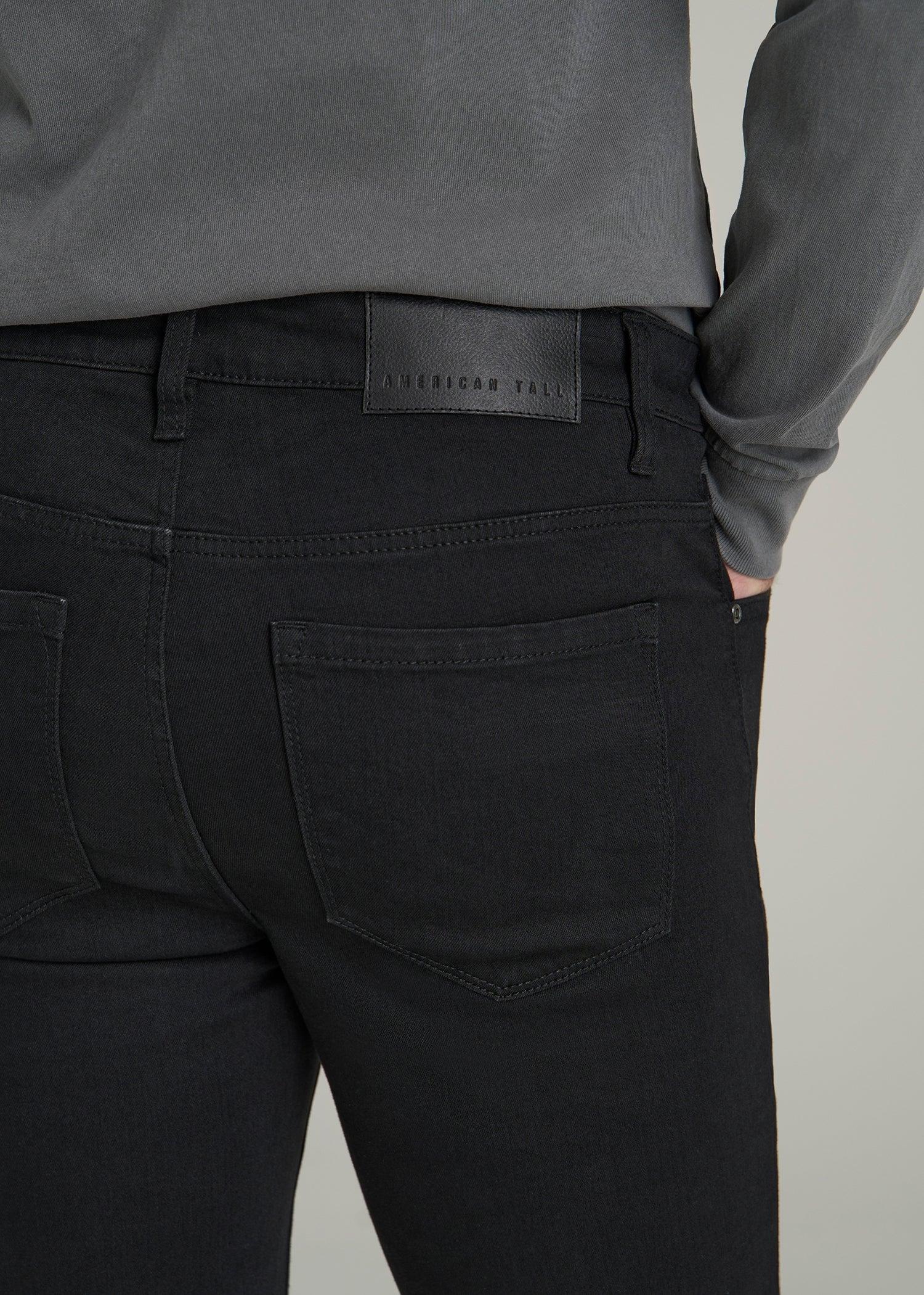 Travis SKINNY Jeans for Tall Men in Black Male Product Image