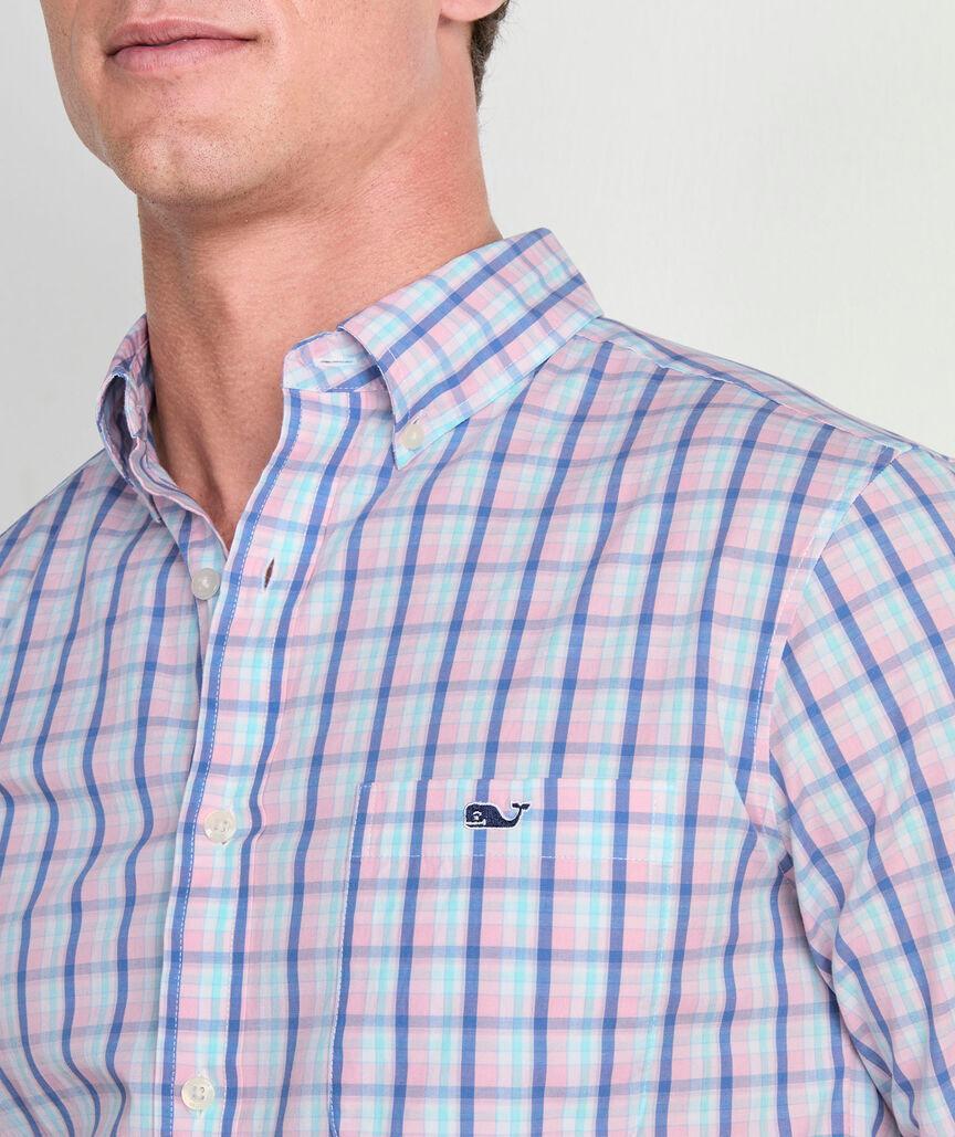 Sandie Plaid Perfect Wash Poplin Shirt Product Image