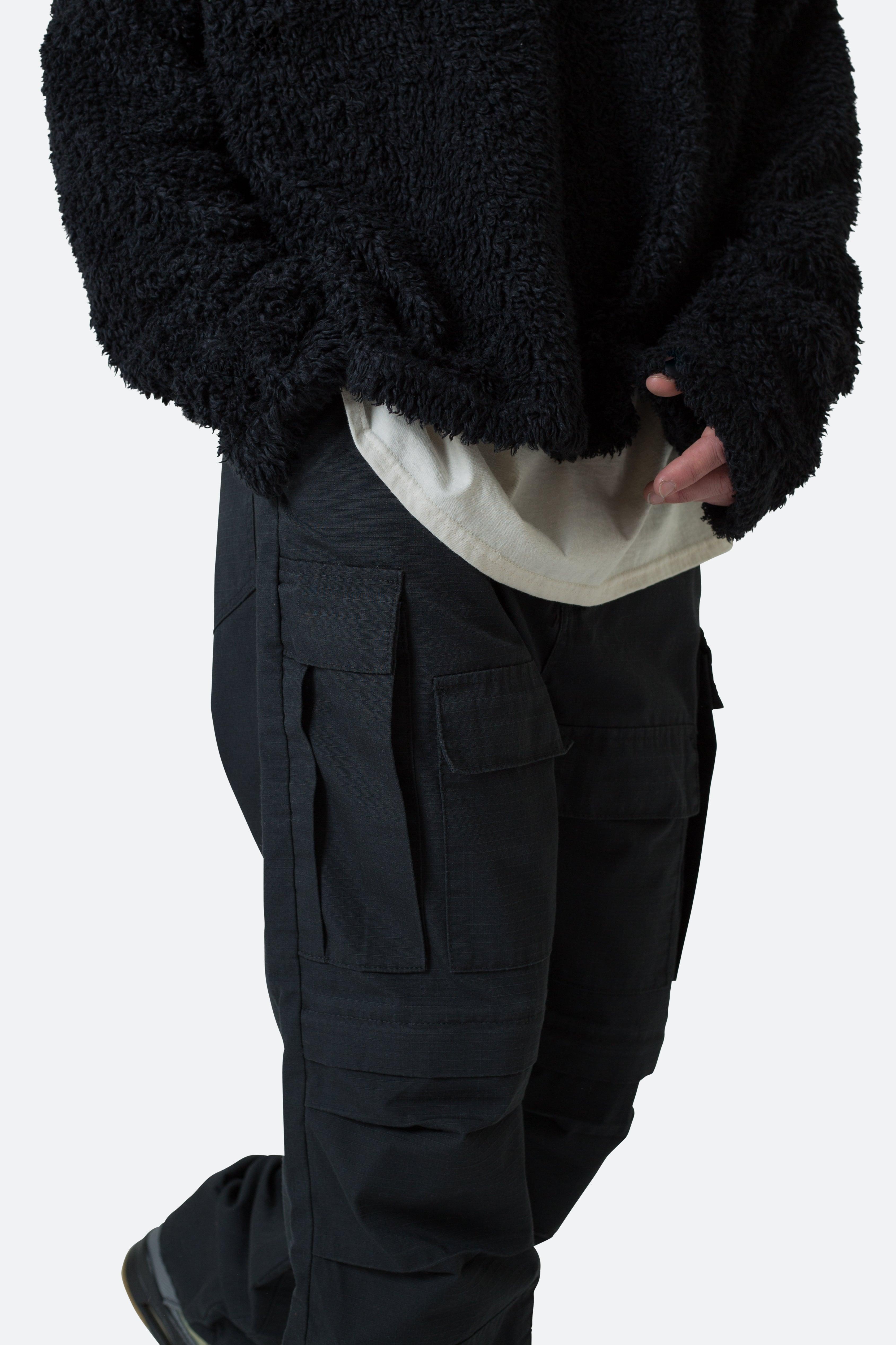 Ultra Baggy Cargo Pants - Black Product Image