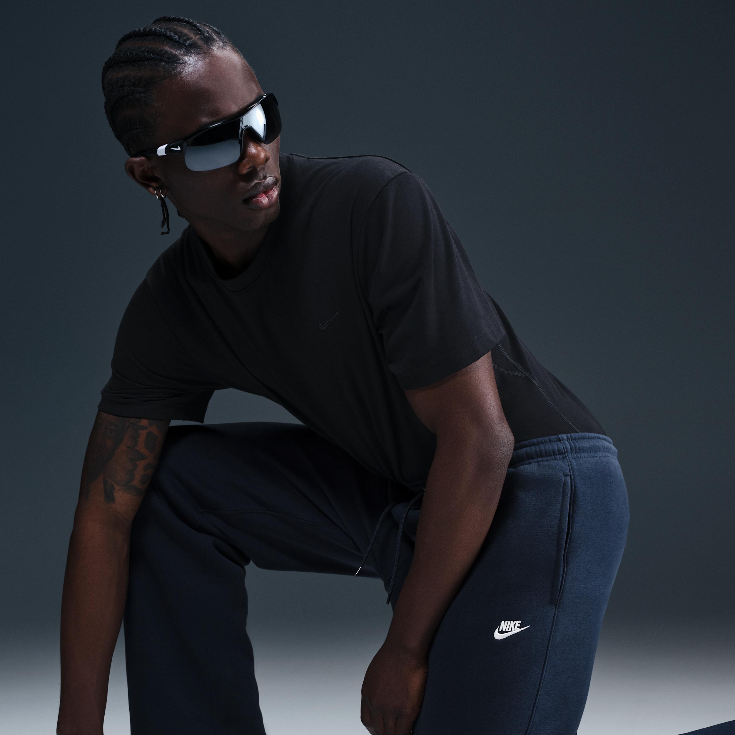 Nike Mens Club Open-Hem Fleece Pants | FN3730-451 Product Image