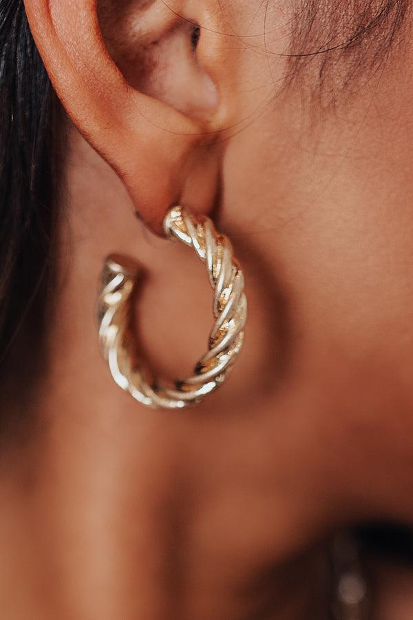 Make It Exclusive Hoop Earrings Product Image