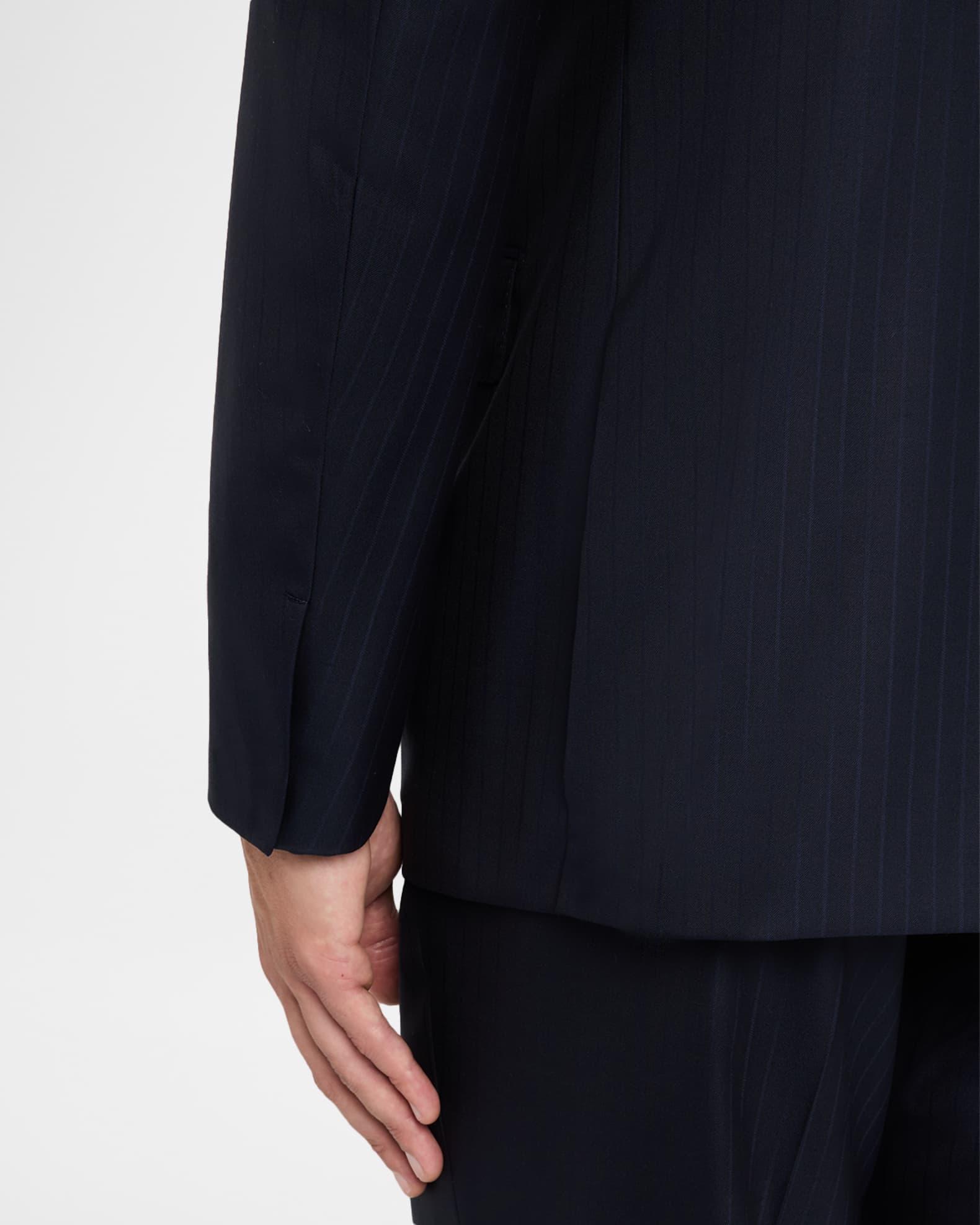 Men's Wool Tonal Stripe Two-Piece Suit Product Image