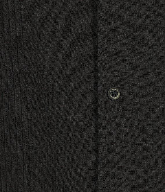 Caribbean Pintuck Linen Short Sleeve Woven Camp Shirt Product Image