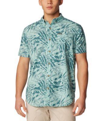 Columbia Mens Rapid Rivers Printed Short Sleeve Shirt Product Image