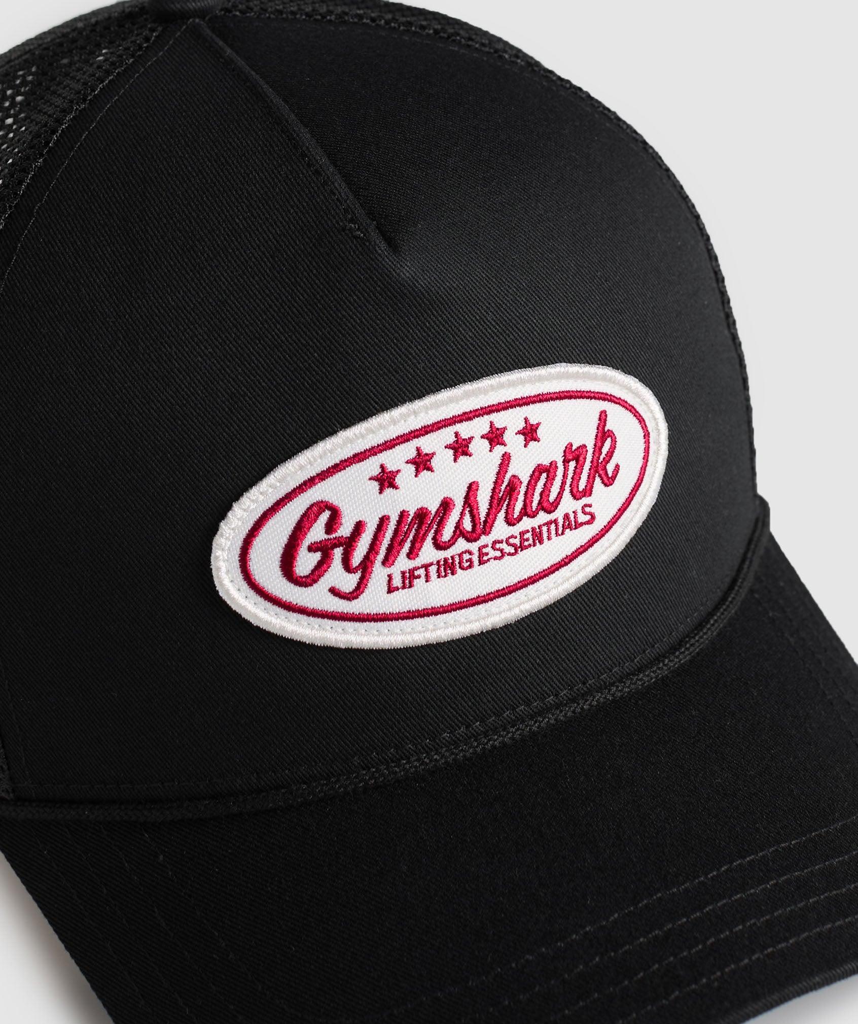Gymshark Trucker Cap - Black Unisex Product Image