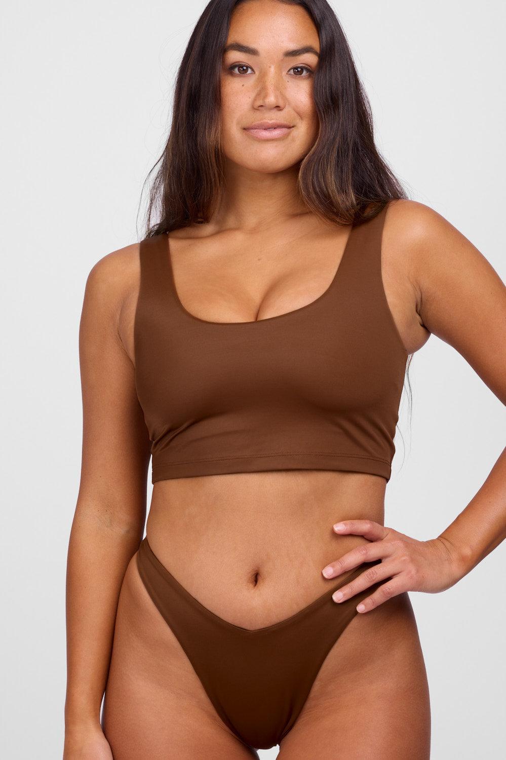 Mira Bikini Top - Kelp Female Product Image