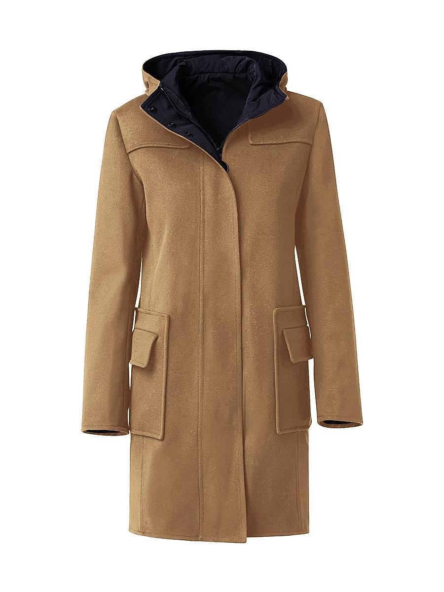 Womens Duffel Reversible Coat Product Image