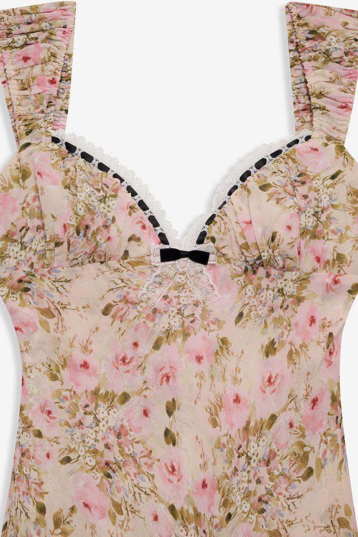 Emmaline Maxi Dress — Yellow Product Image