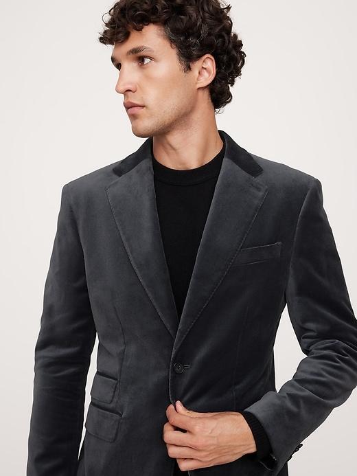 Velvet Suit Jacket Product Image