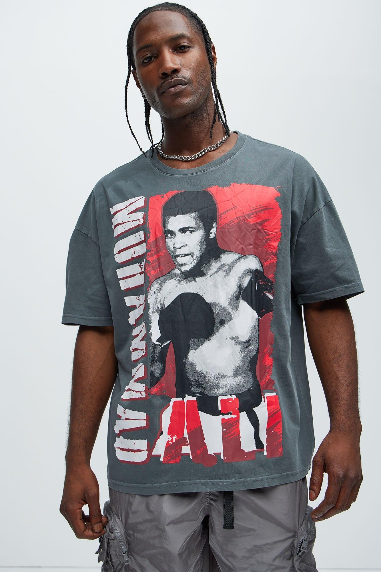 Muhammad Ali Oversized Short Sleeve Tee - Black Product Image