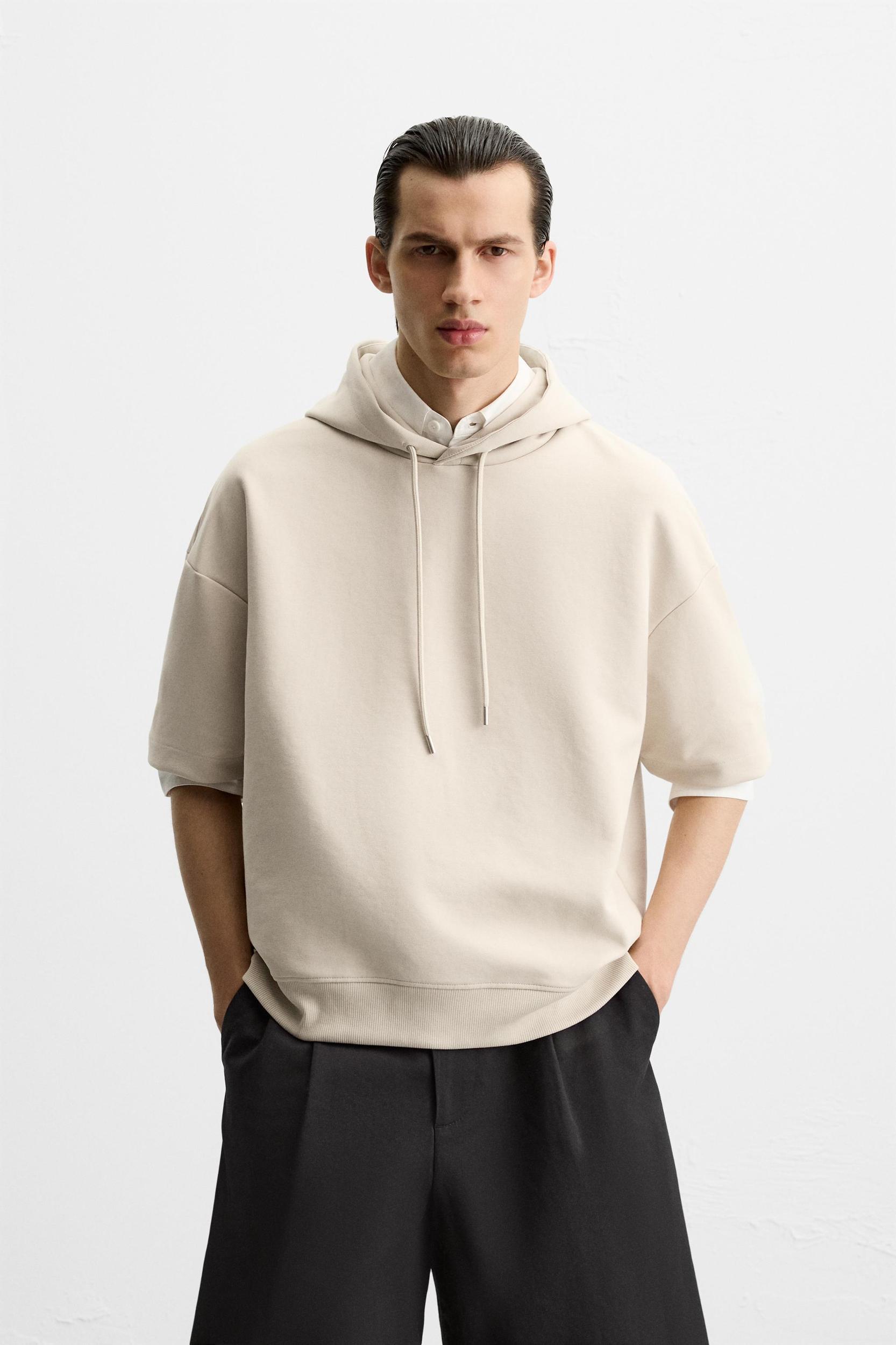 TECHNICAL HOODED SWEATSHIRT Product Image