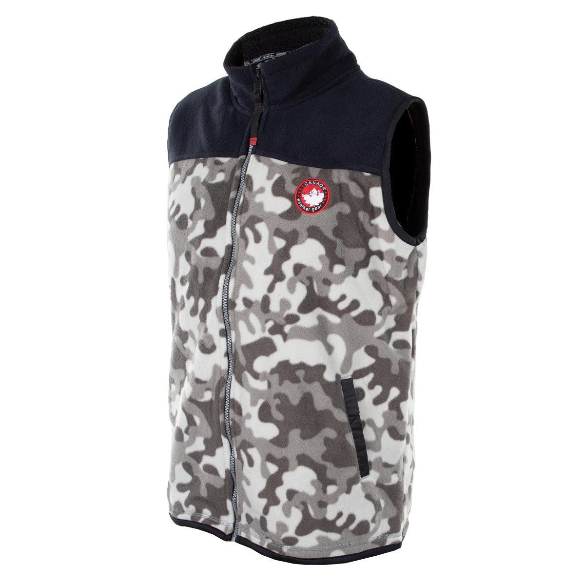 Canada Weather Gear Men's Colorblock Vest With Sherpa Lining Product Image